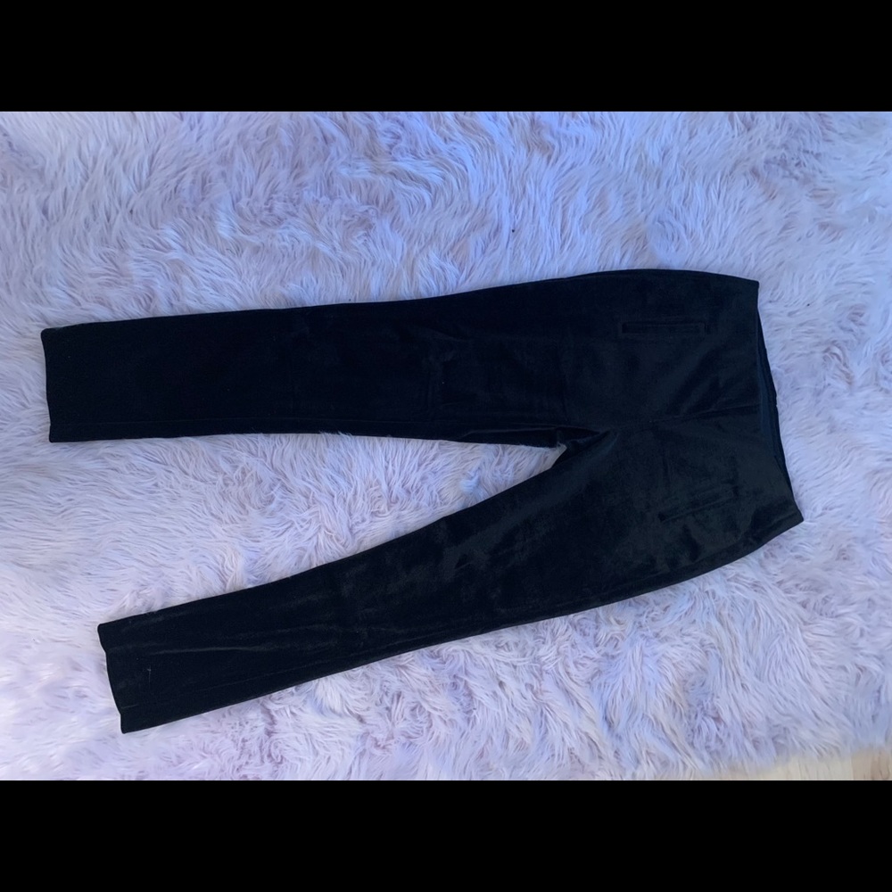 Black Velvet Pants